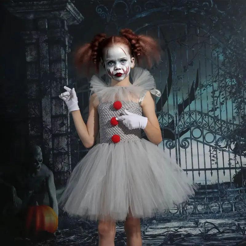 Girls Joker Costume | Polyester Tutu | Toylandeu™