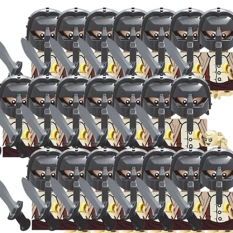 Medieval Knights Lego Compatible Building Blocks Set for Kids - ToylandEU