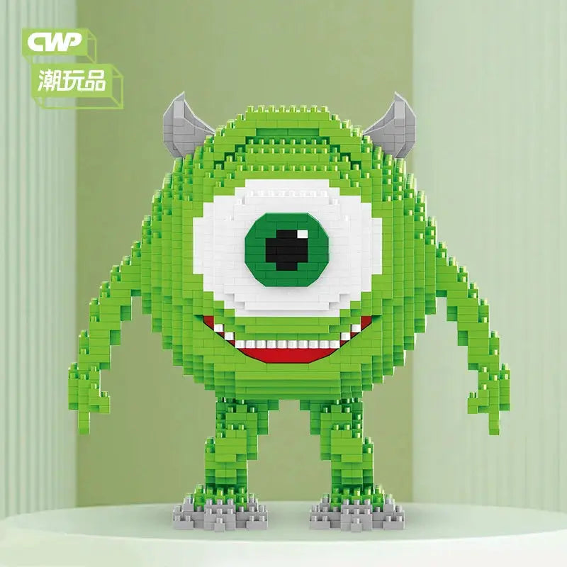 Monster University Micro Building Blocks James Mike Model Anime Diamond Mini Brick Figure Toy For Christmas Gift - ToylandEU