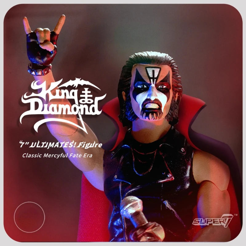 Original SUPER7 Ultimates 7 Inches Action Figure King Diamond - ToylandEU