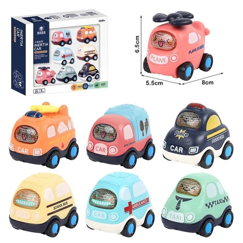 Kids Mini City Traffic Car Toys Set with Play Mat - Educational Montessori Toy ToylandEU.com Toyland EU