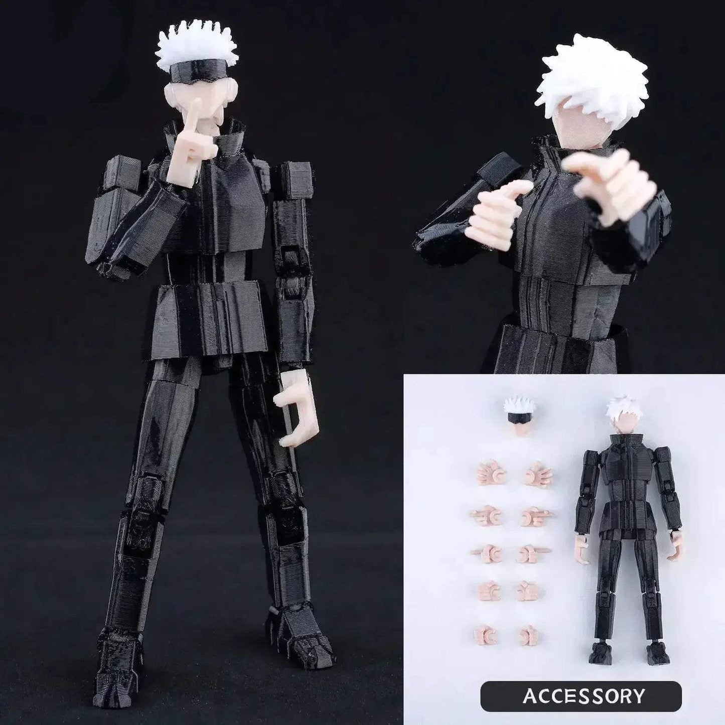 Jujutsu Kaisen 3D Printed Anime Figurine, Gojo Satoru Toji Yuji Sukuna Mahoraga Yuta - CLOUDANIMESTUDIO