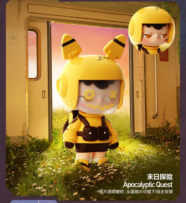 Pop Mart Kubo Figure | Height 7.5-9.8 cm | Desktop Decoration | City Of Sunset