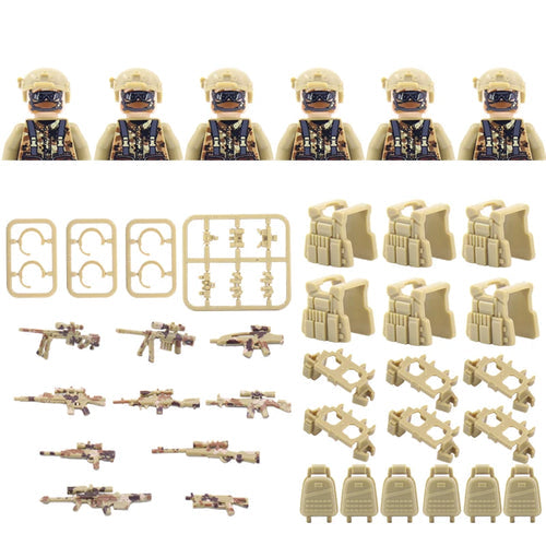 City SWAT Commando Figures Compatible with Major Building Blocks AliExpress Toyland EU