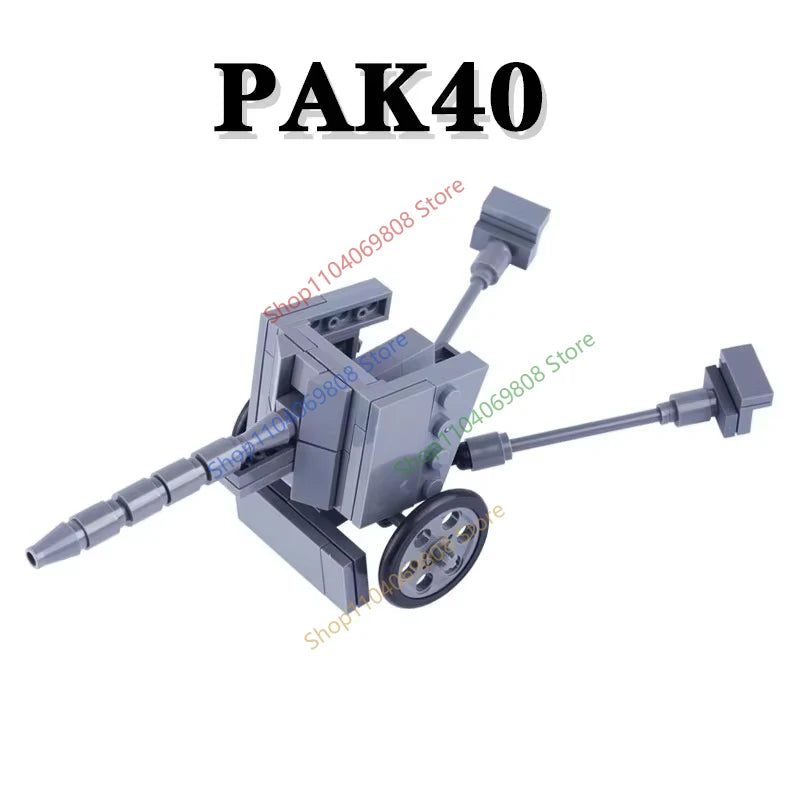 WWII Military Blocks | Compatible With Major Kits | Soldier Figures