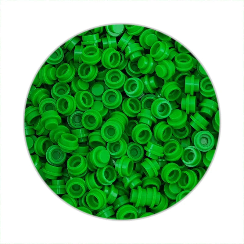 Building Block Plates | 1X1 Round Shape | Lego Compatible | Assorted Pack