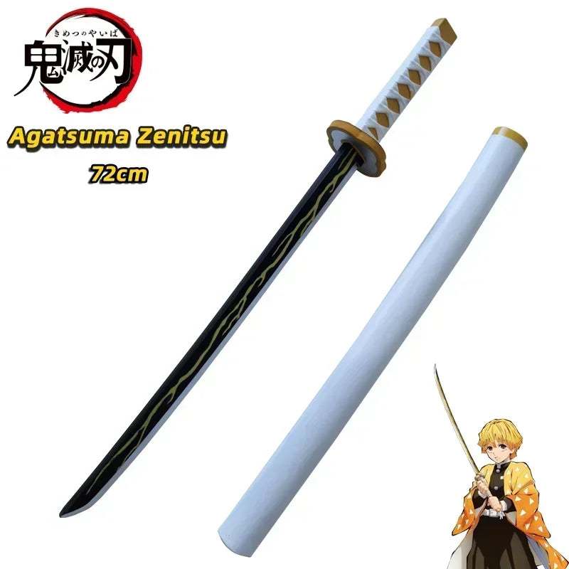 Demon Slayer Katana Sword | 72 Cm Full Length | Eva Foam Material | Anime Prop