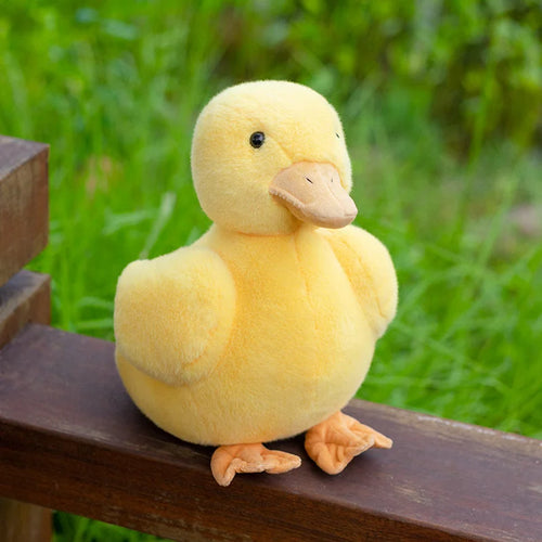 Big Size Fluffy Duck Plush Toys Sleep Pillow Cute Animal Stuffed Swan ToylandEU.com Toyland EU