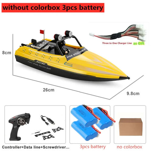 High Speed Driving Wirelss Control RC Jet Boat 2.4G Cool Cool ToylandEU.com Toyland EU