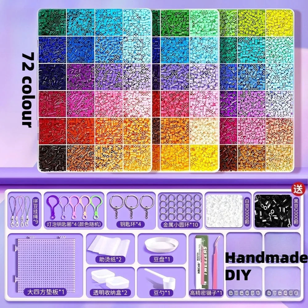 Hama Beads | 24/48/72 Colors | 2.6mm | Puzzle Beads Set