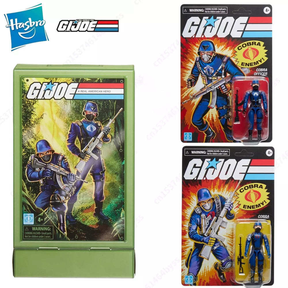 Hasbro G.I. Joe Retro Collection Cobra Officer and Cobra Trooper - ToylandEU