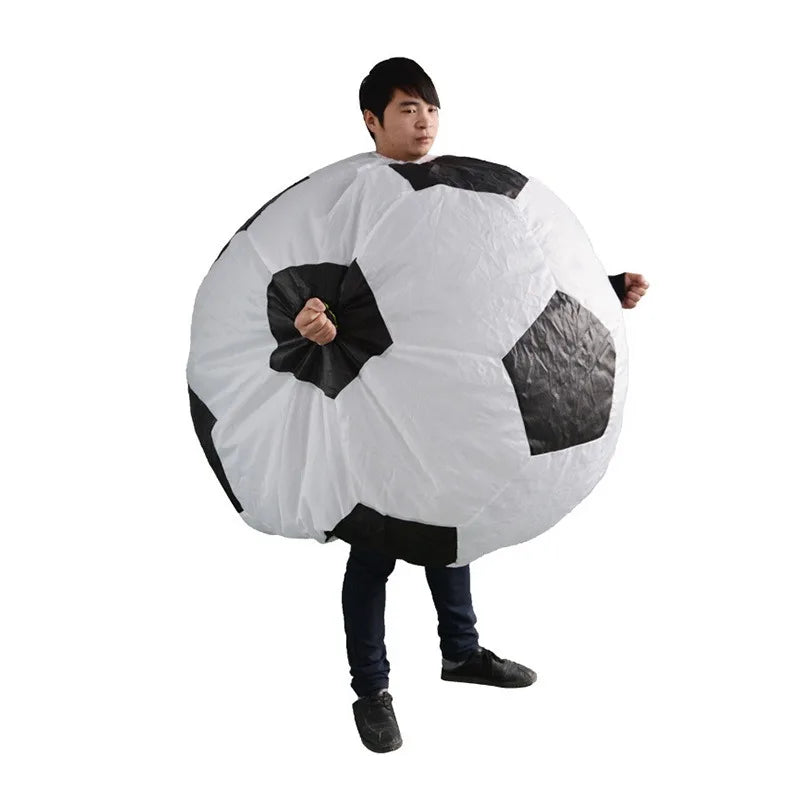 Inflatable Halloween Costume | Ghost Design | Soft Polyester | Unisex Fit