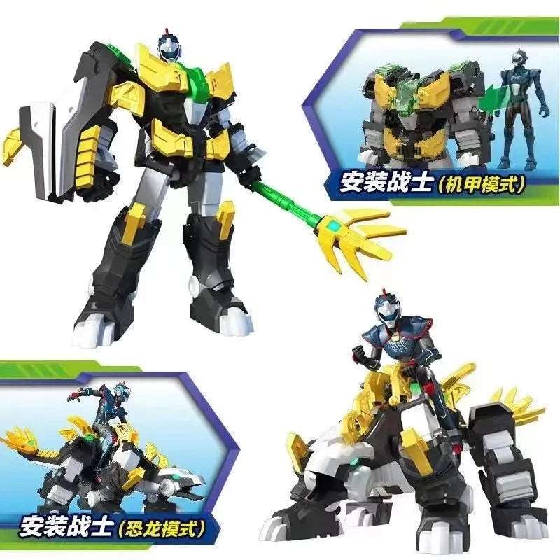 Super Dinosaur Power 2 Mini Force Mecha Combination Robot Toys - ToylandEU