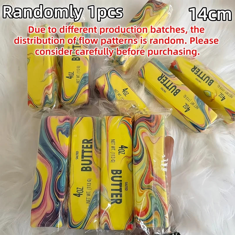 Squishy Butter Fidget Toy | Slow Rebound Texture | Sticky Surface | For Adults