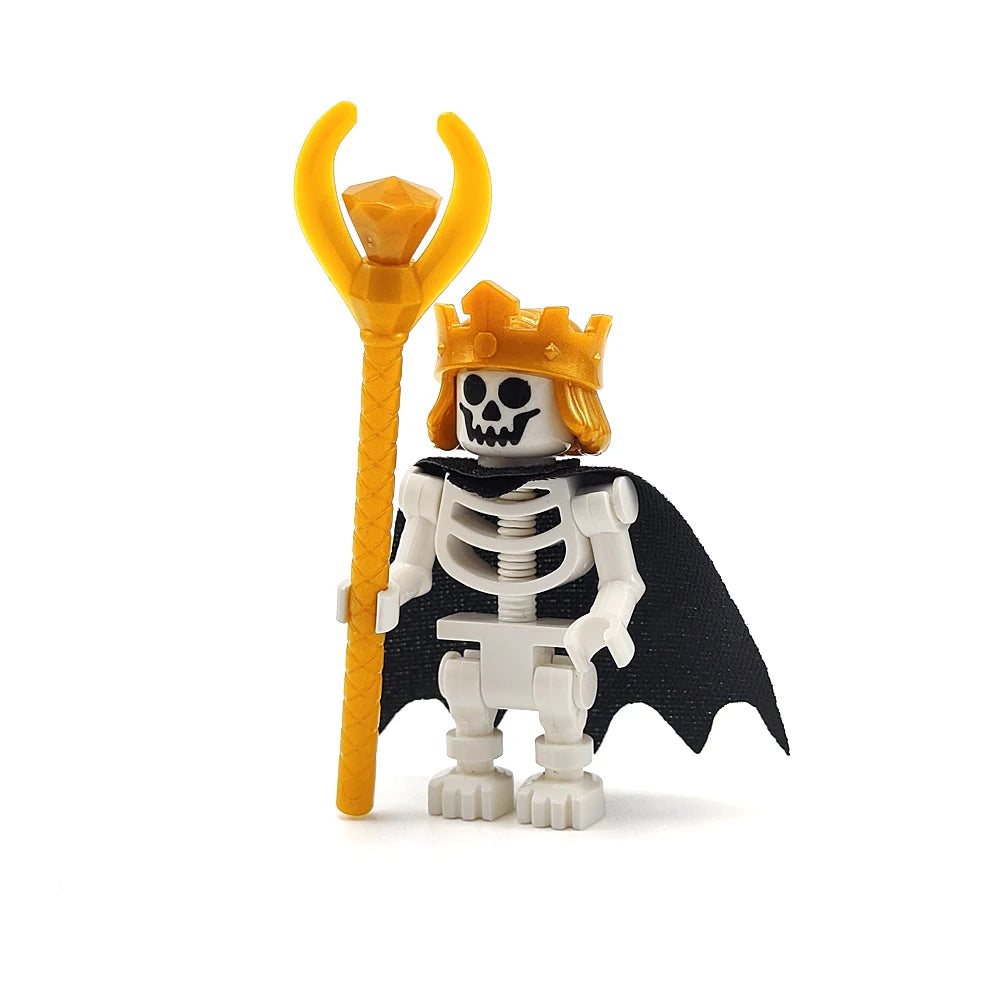 Building Block Mini Figures | Lego Compatible Pieces | Skeletal Holiday Set