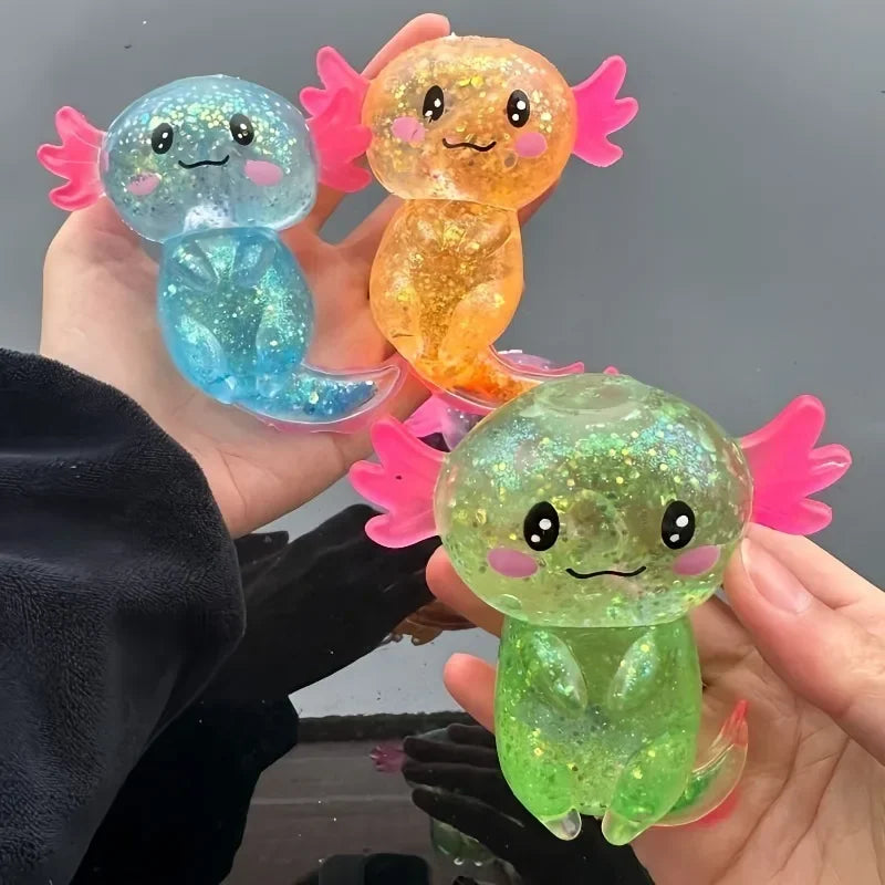 Axolotl Maltose Fidget Toy | Super Soft Texture | Slow Rising