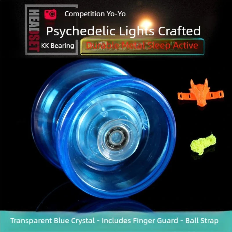 Crystal Luminous Yo-Yo | Beginner Grade | Long Sleep KK Bearing | Unisex