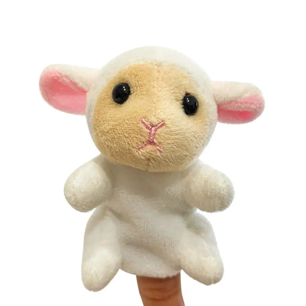 Farm Animal Finger Puppets | Soft Plush Design | 9 Cm Size | Early Learning