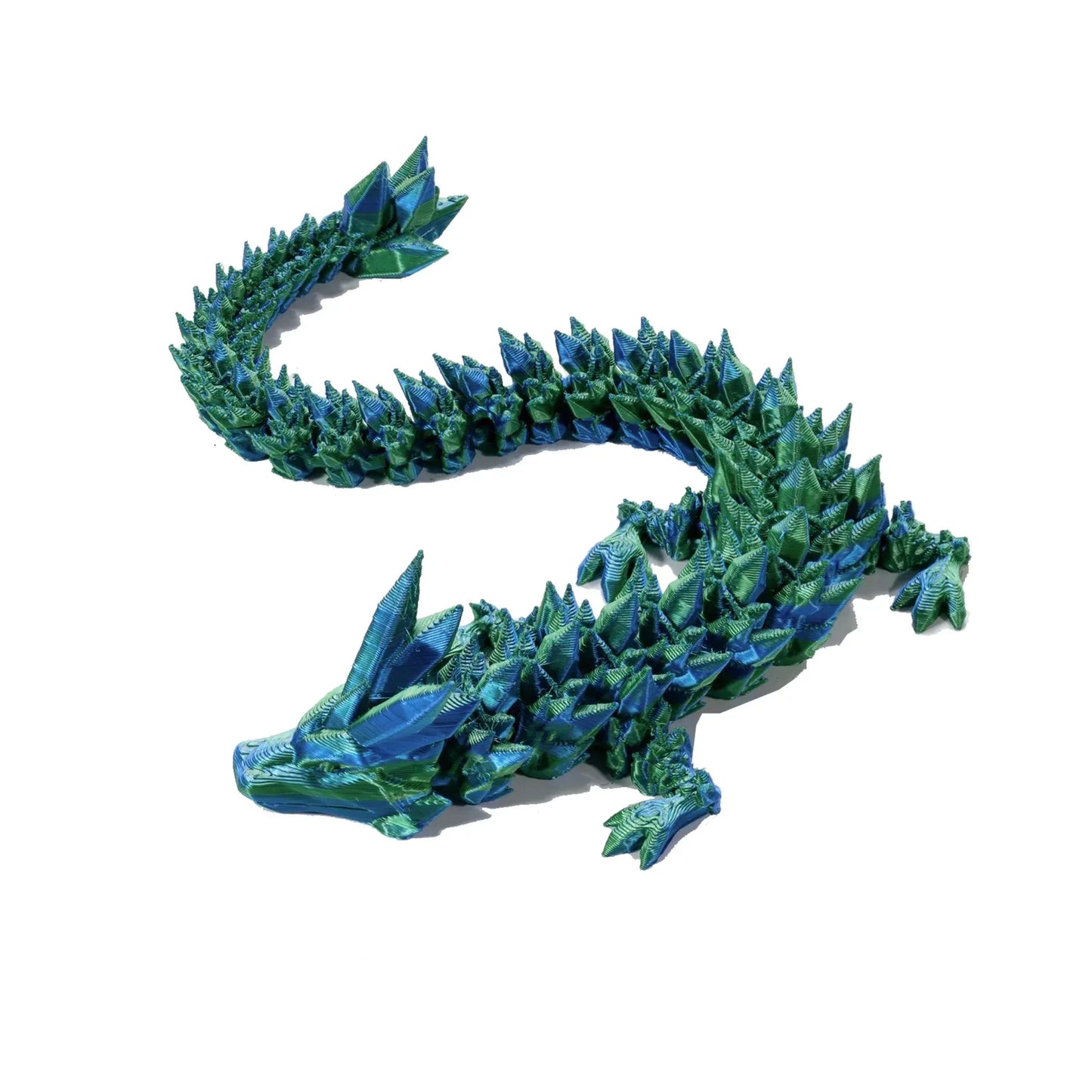 3D Printed Dragon Egg Toy With Articulated Crystal Dragon - ToylandEU