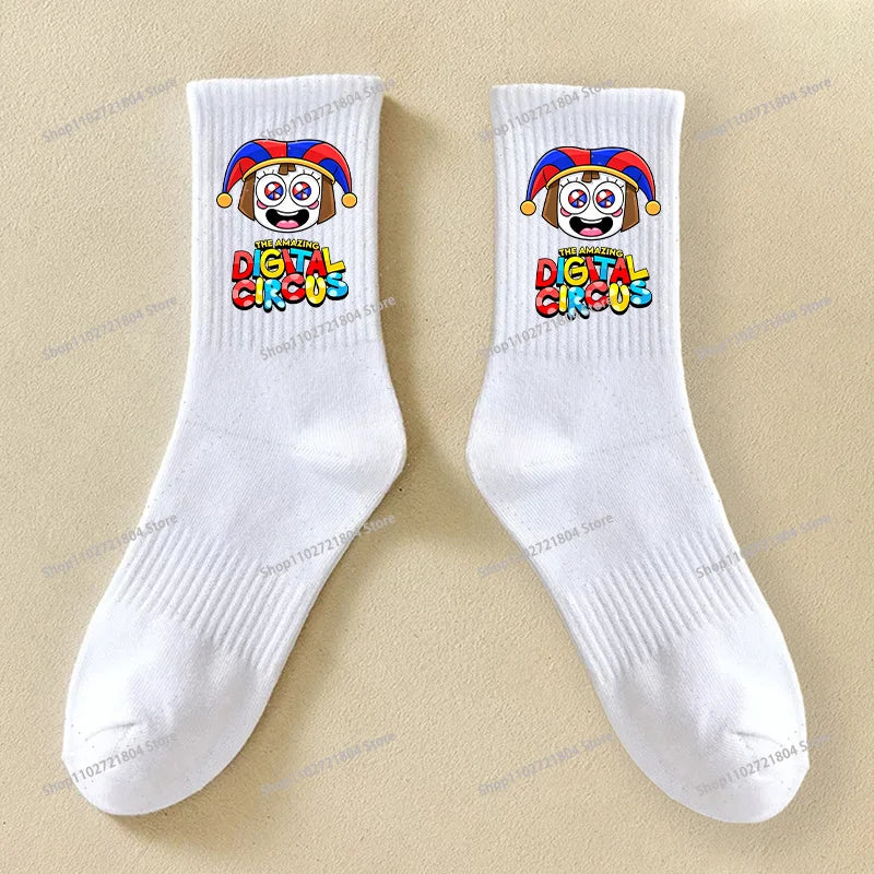 Crew Socks | Anime Print | Breathable Cotton | Unisex Youth