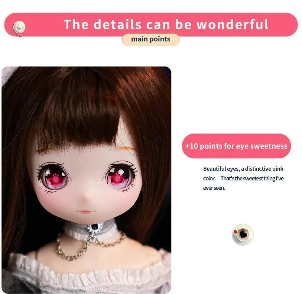  Shadow DBS Doll 1/4 BJD White Skin Anime Figure Toy -  ToylandEU™