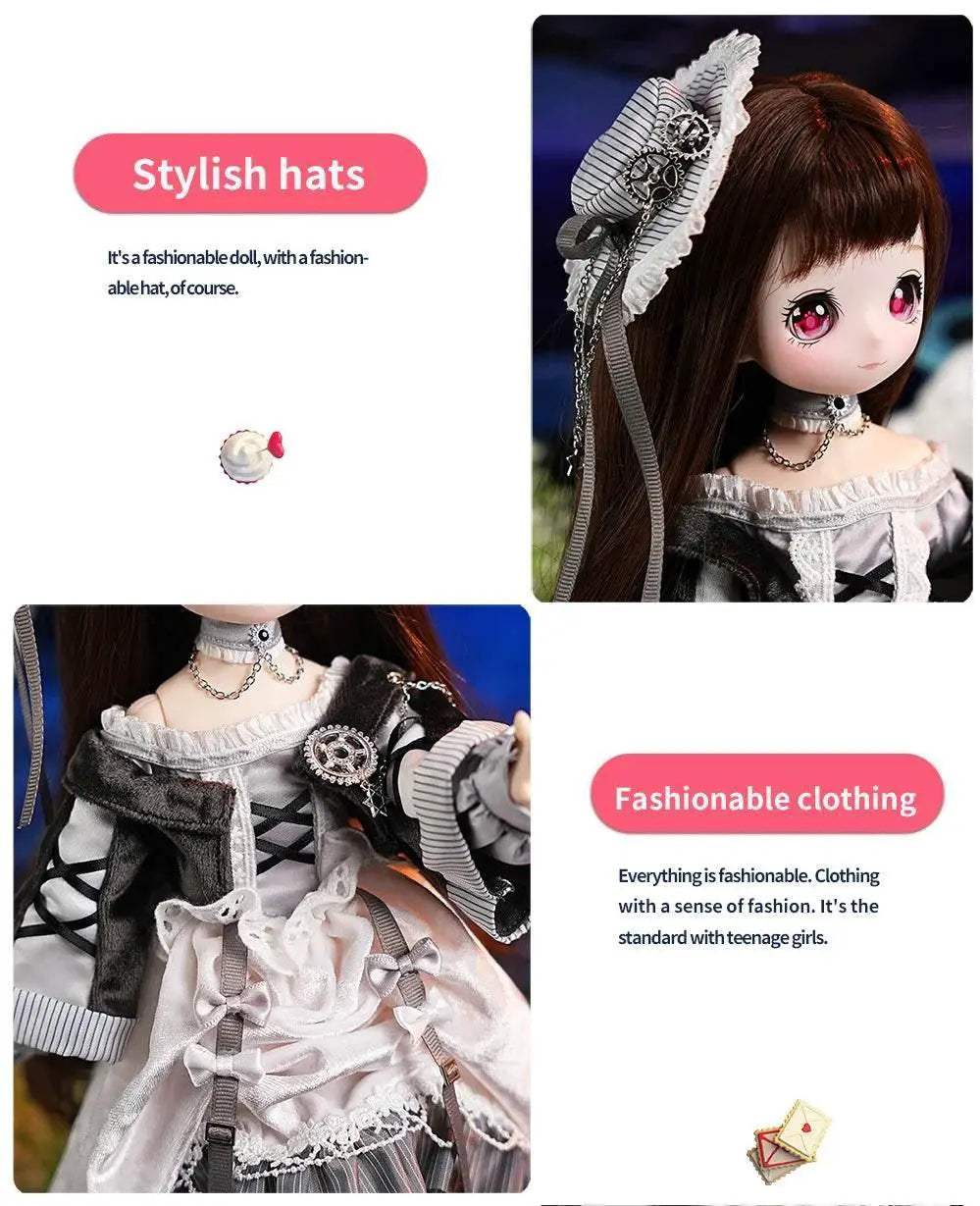  Shadow DBS Doll 1/4 BJD White Skin Anime Figure Toy -  ToylandEU™