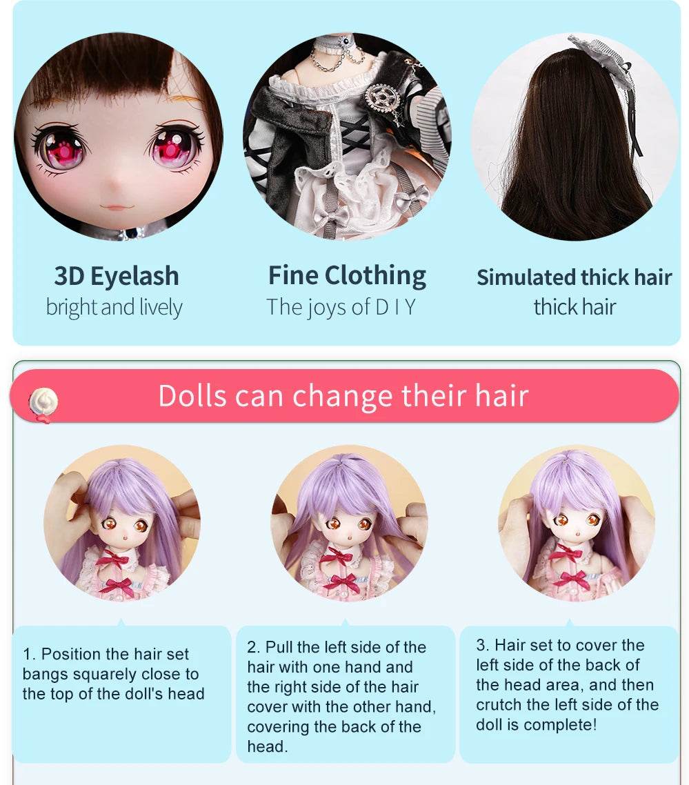 Shadow DBS Doll 1/4 BJD White Skin Fairy Resin - ToylandEU