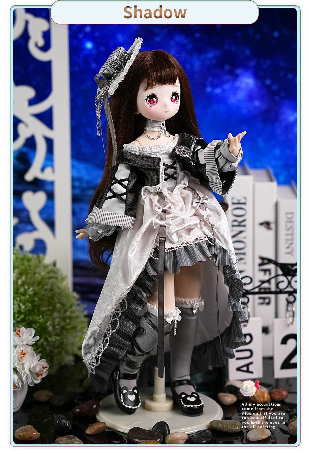 Shadow DBS Doll 1/4 BJD White Skin Fairy Resin - ToylandEU