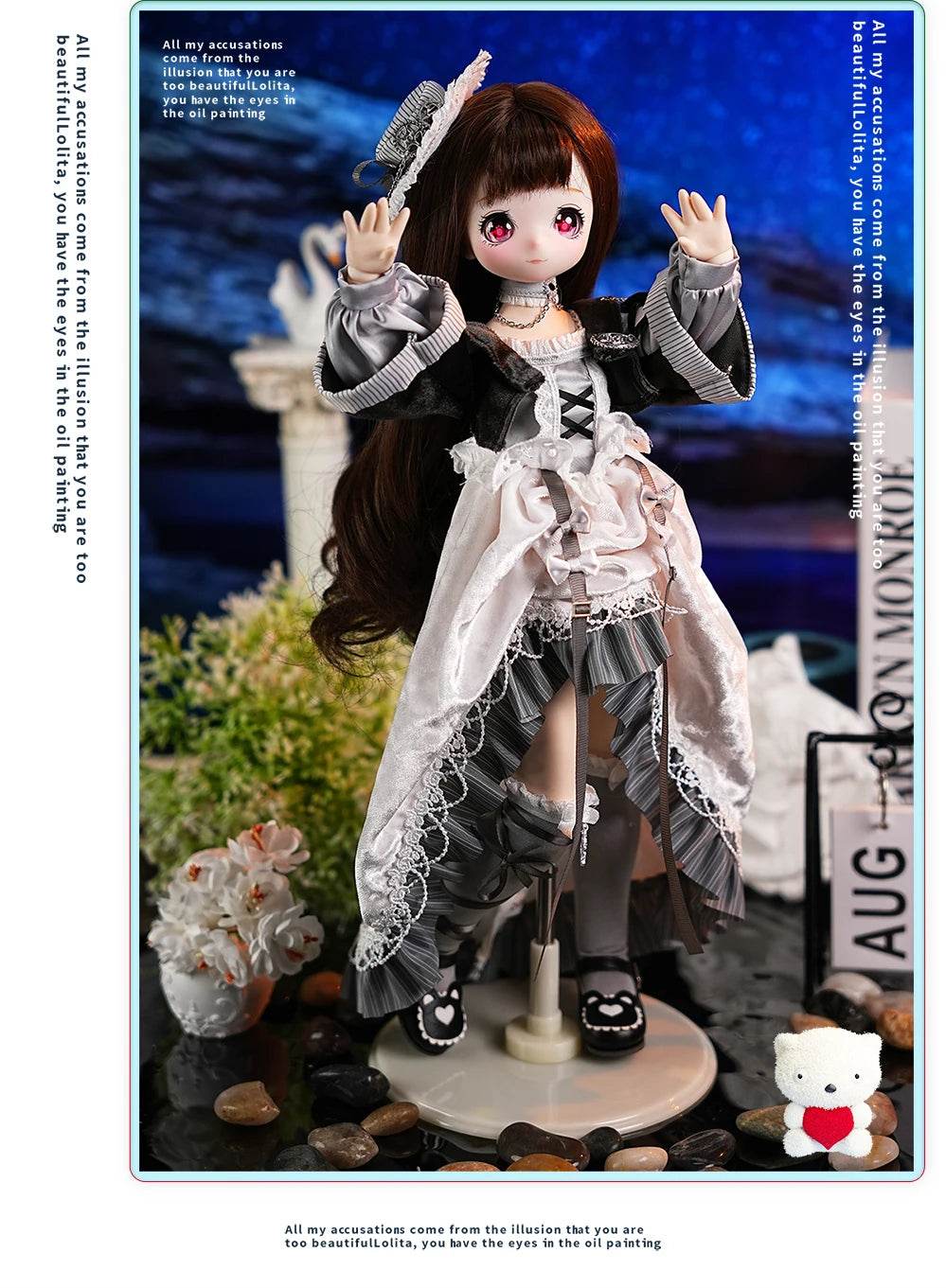 Shadow DBS Doll 1/4 BJD White Skin Fairy Resin - ToylandEU