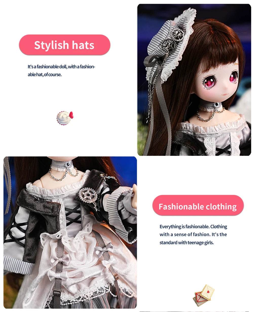 Shadow DBS Doll 1/4 BJD White Skin Fairy Resin - ToylandEU