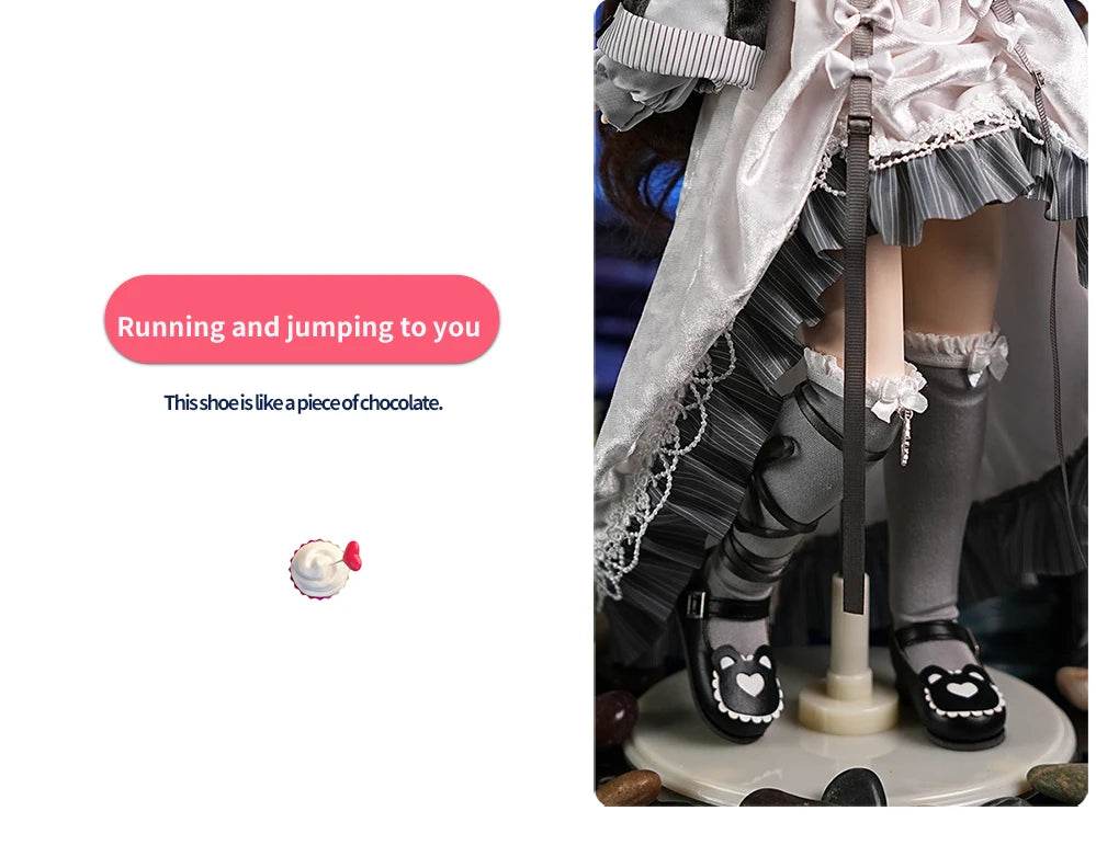 Shadow DBS Doll 1/4 BJD White Skin Fairy Resin - ToylandEU