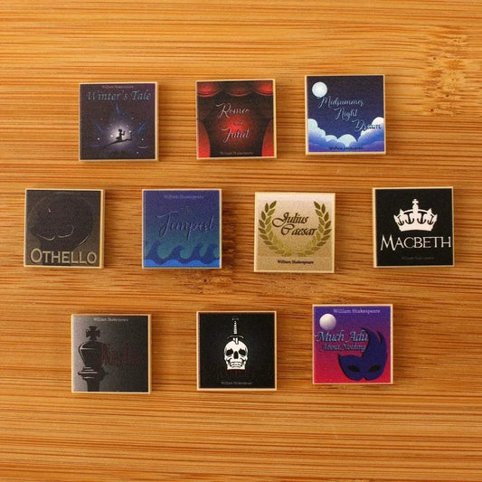  Shakespeare Lego Minifig Book Tiles 10 Classic Plays -  ToylandEU™