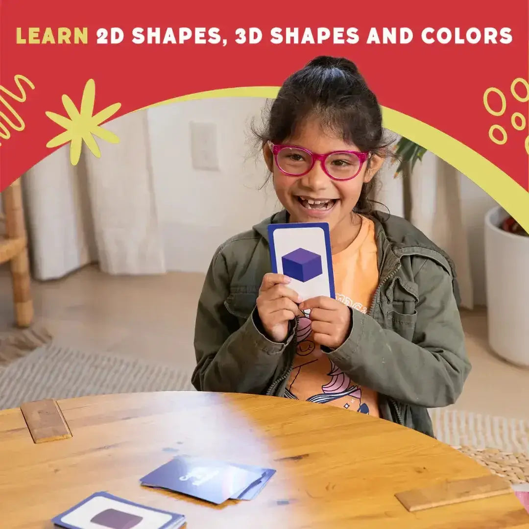 Shapes and Colors Card Pack for Kids Boosts Recognition - The Fidget Games