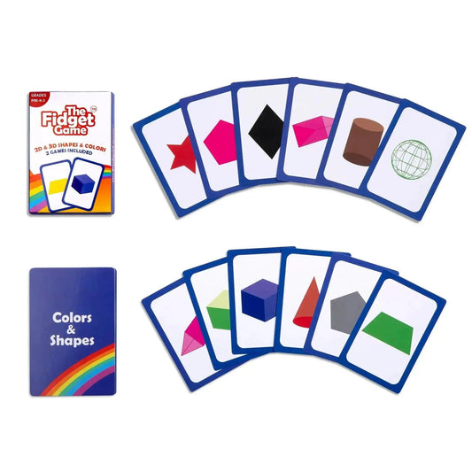  Shapes and Colors Card Pack for Kids Builds Recognition -  ToylandEU™