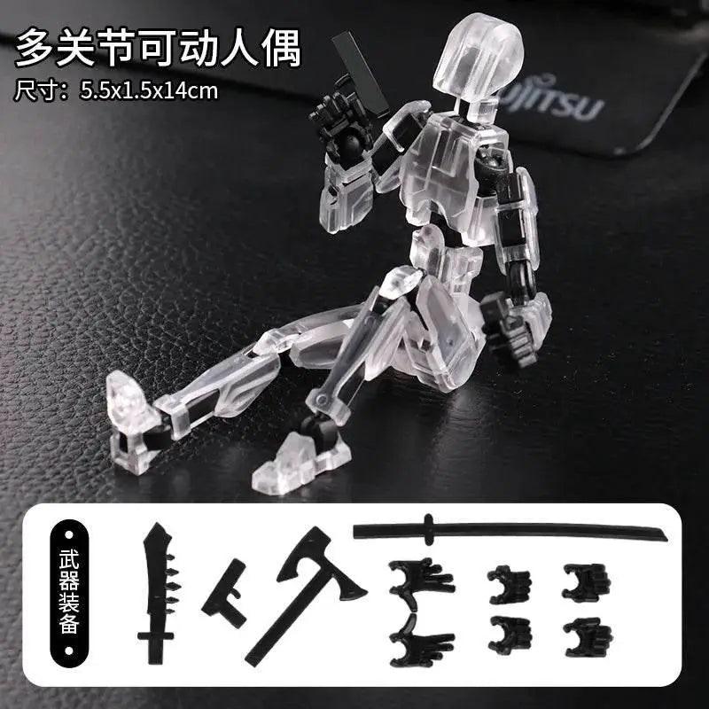  Shapeshifting Robot Action Figures Set - Interactive 3D Character  -  ToylandEU™
