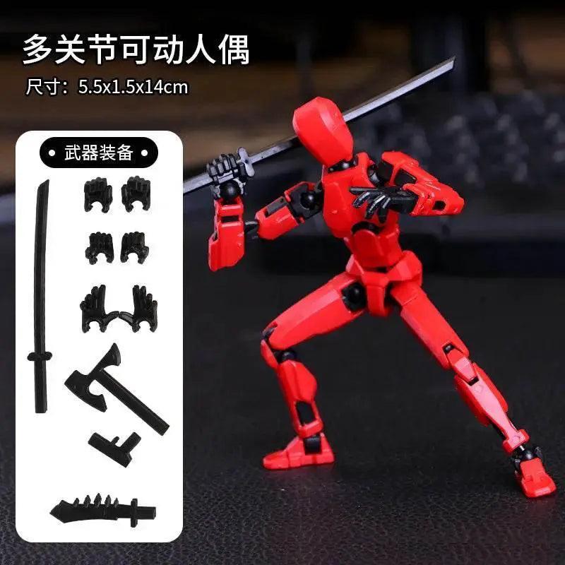  Shapeshifting Robot Action Figures Set - Interactive 3D Character  -  ToylandEU™