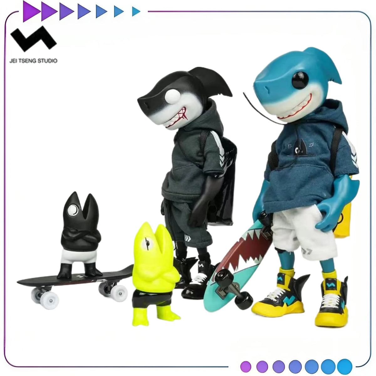 Shark Boy Figure | 220mm PVC Collectible | Toylandeu™