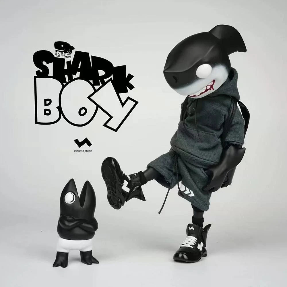 Shark Boy Figure | 220mm PVC Collectible | Toylandeu™