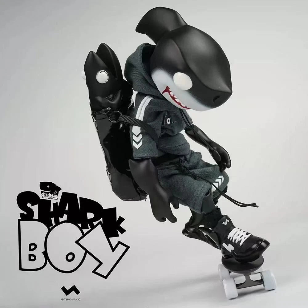 Shark Boy Figure | 220mm PVC Collectible | Toylandeu™