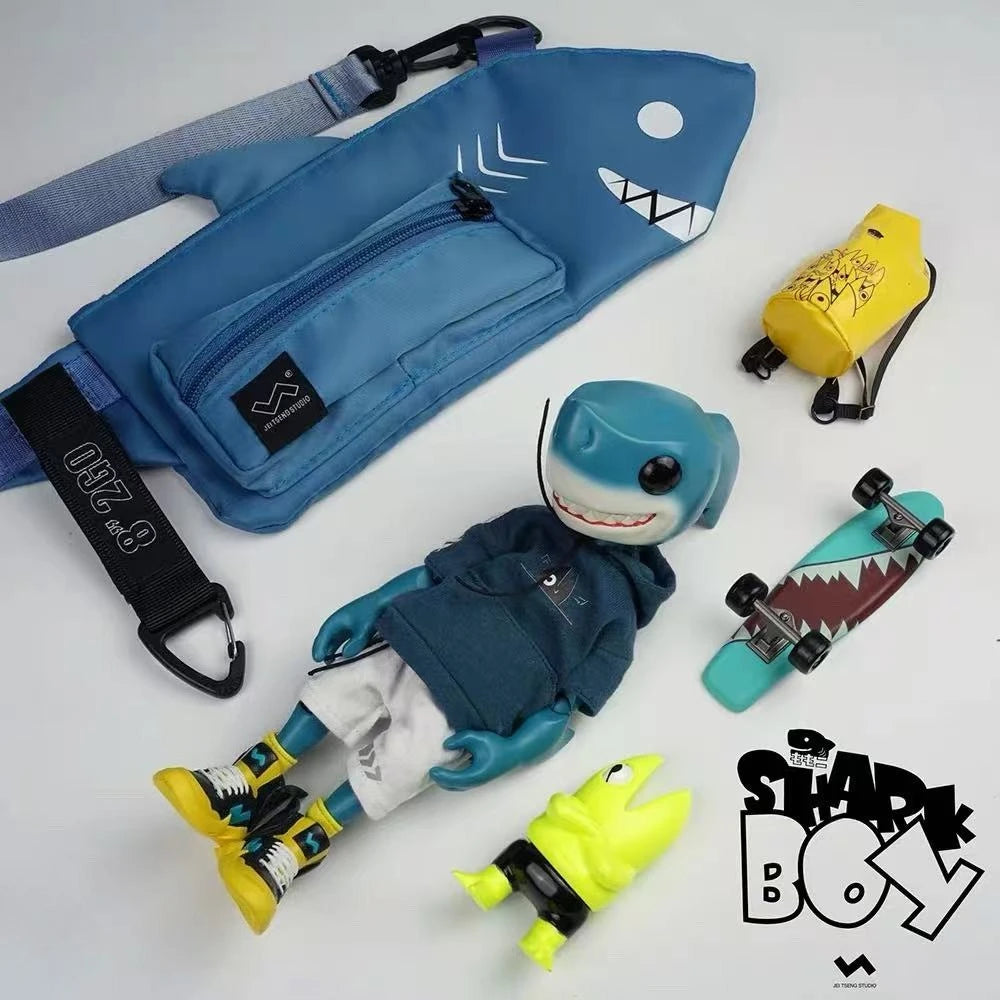 Shark Boy Figure | 220mm PVC Collectible | Toylandeu™