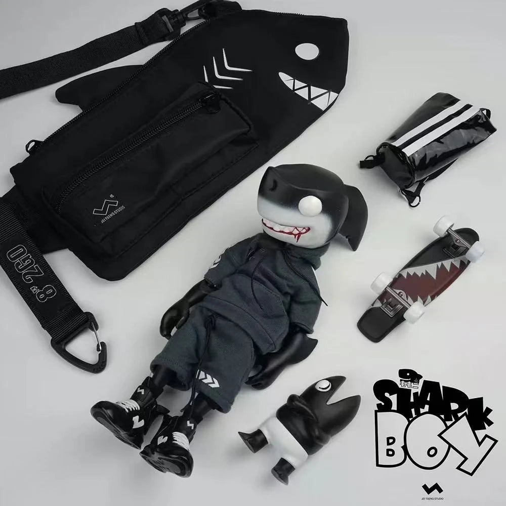 Shark Boy Figure | 220mm PVC Collectible | Toylandeu™