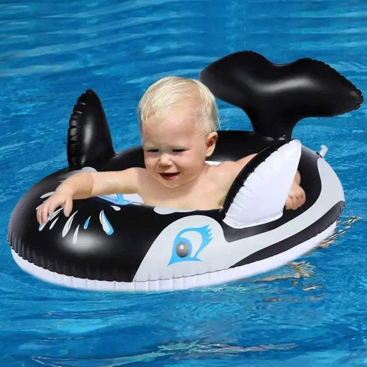  Shark Cartoon Inflatable Pool Float For Kids Safe Pvc -  ToylandEU™