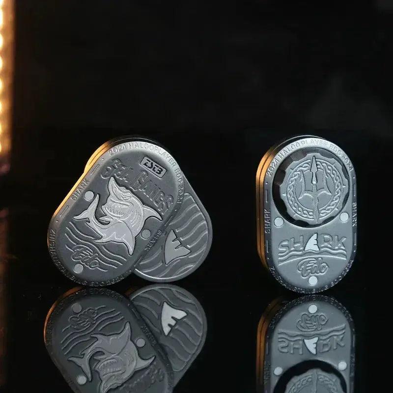  Shark EDC Fidget Slider Metal Stress Relief Toy -  ToylandEU™