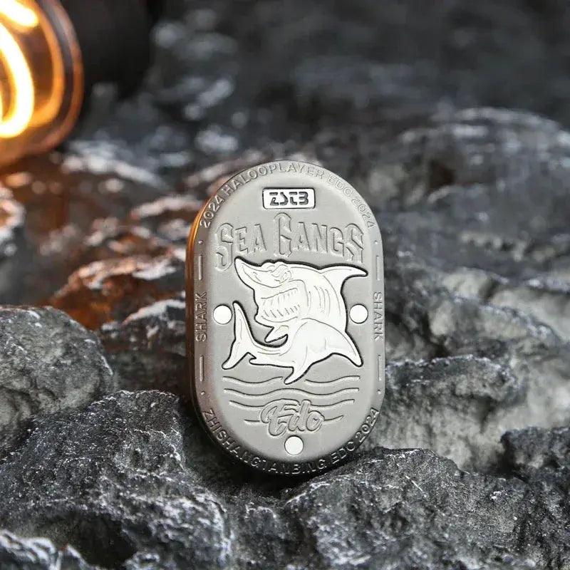  Shark EDC Fidget Slider Metal Stress Relief Toy -  ToylandEU™