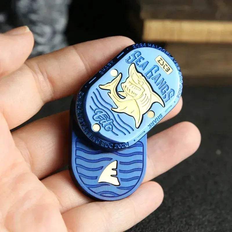 Shark Mechanical Fidget Slider EDC Toy For Stress Relief - ToylandEU