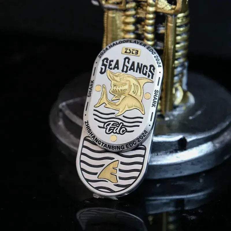 Shark Mechanical Fidget Slider EDC Toy For Stress Relief - ToylandEU