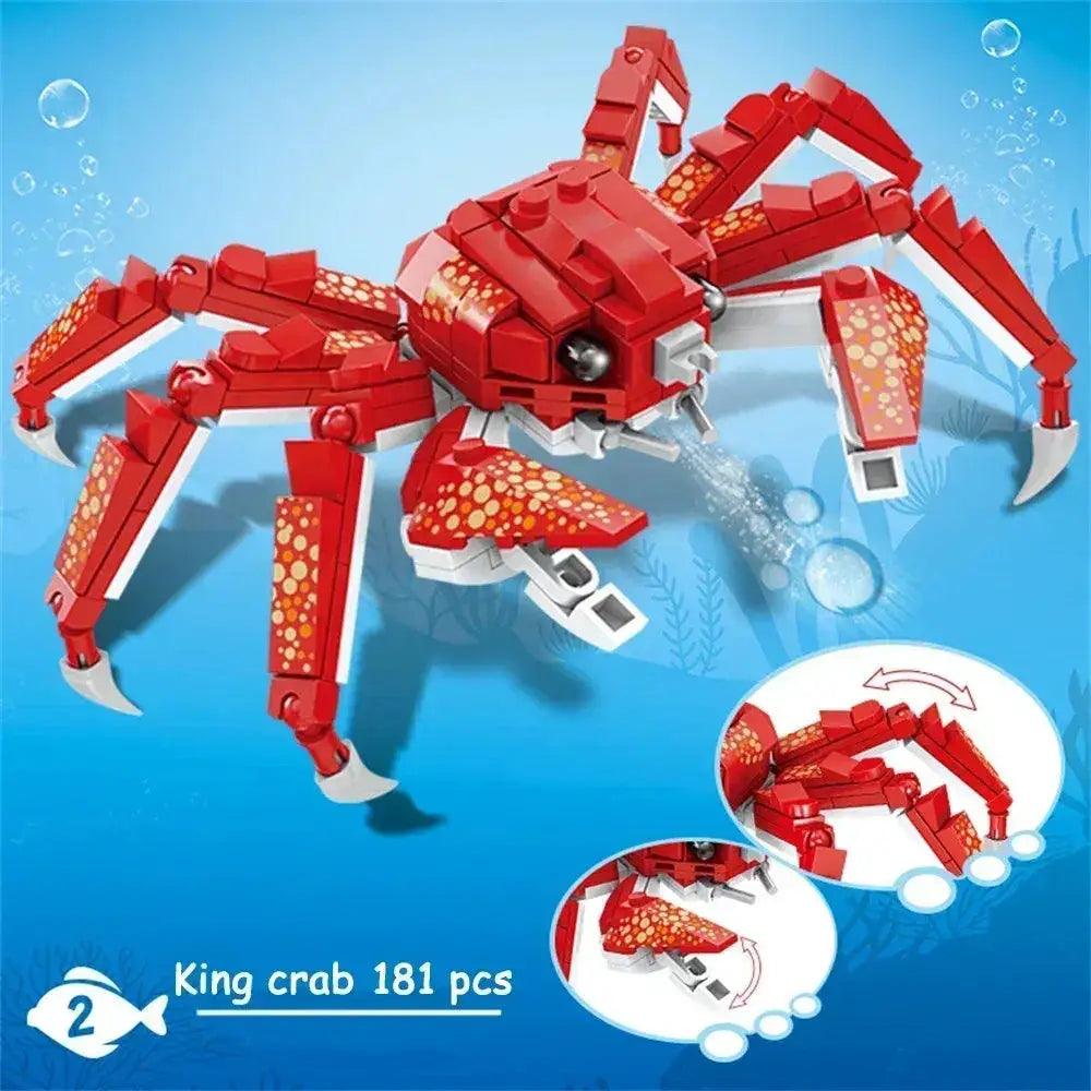  Shark Ocean Building Blocks Educational Coordination -  ToylandEU™