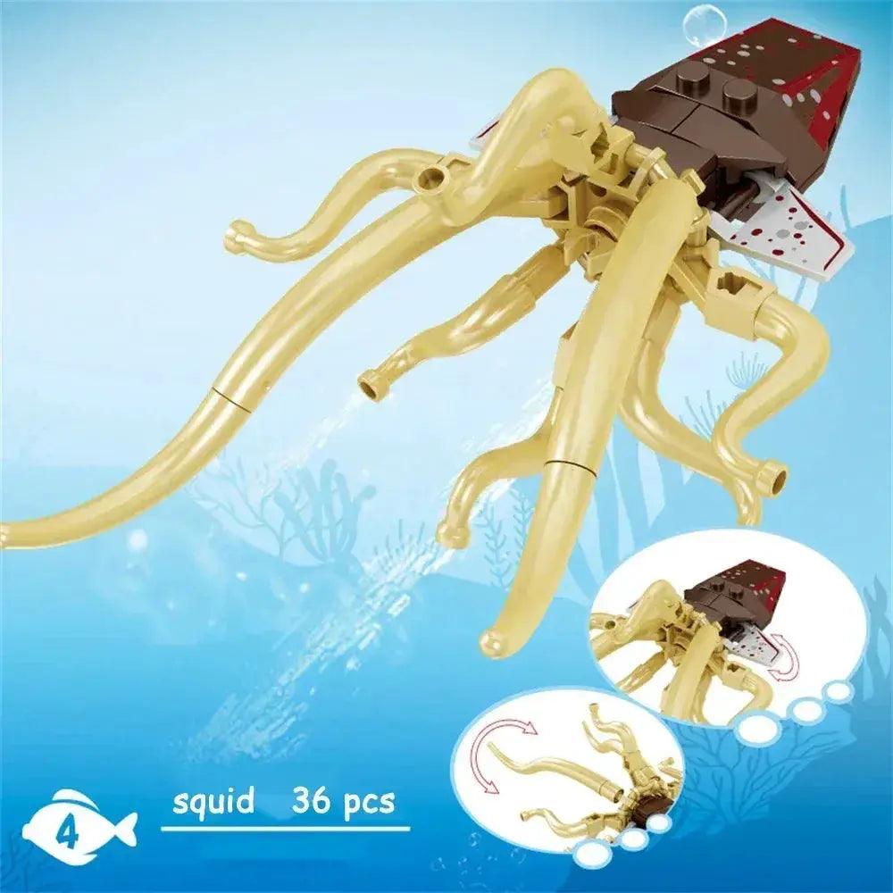  Shark Ocean Building Blocks Educational Coordination -  ToylandEU™