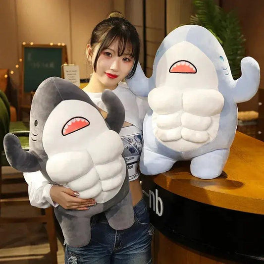  Shark Plush Cushion Soft Stuffed Animal Gift for Kids -  ToylandEU™