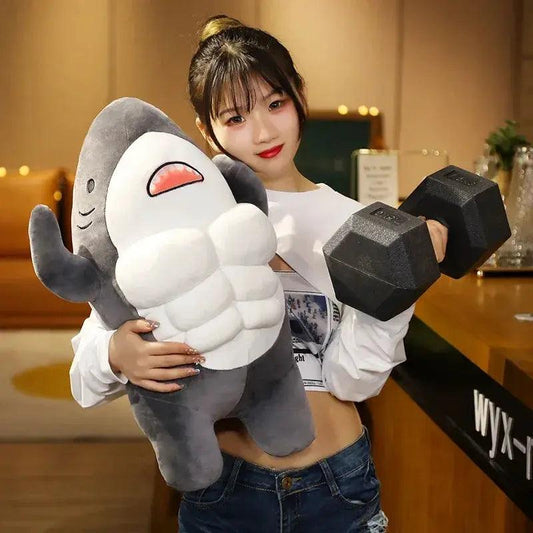  Shark Plush Cushion Soft Stuffed Animal Gift for Kids -  ToylandEU™